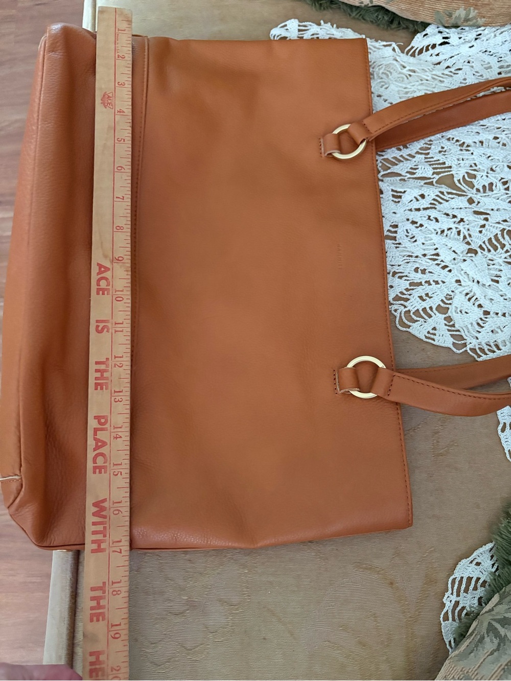 Hammitt Nectar Tan Leather Tote Bag - Everyday Carry - NWOT - Picture 9 of 12